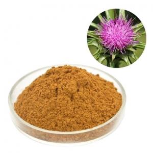 Quality Le-Nutra Supply milk thistle 80% Silybum Marianum Extract Powder milk thistle seed extract powder for sale