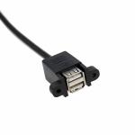 Double Layer USB Internal Data Cable 205mm For Baffle Link Computer Case 077