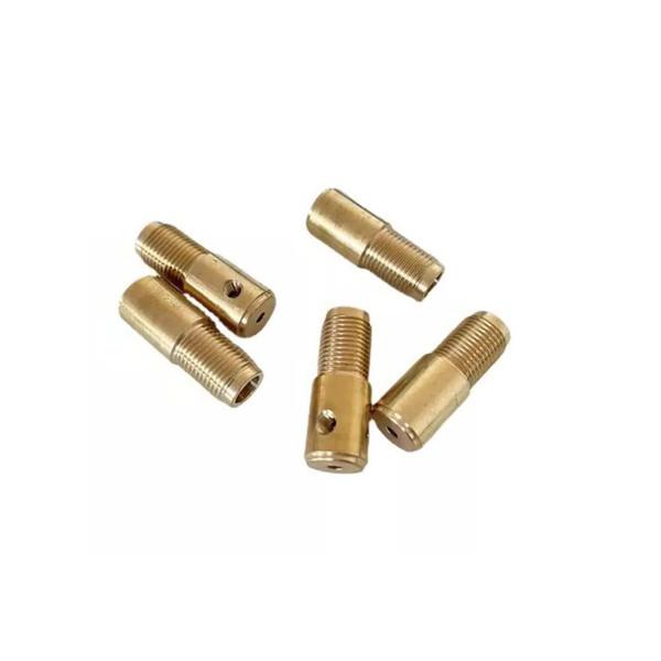 High Precision Brass Parts 5 Axis CNC Milling Machined Turning Custom CNC