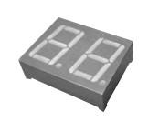 Buy 7 Segment Multi Segment LED Display 0.56 Inch Dual Digits For Indoor at wholesale prices