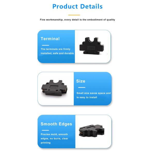ZC-612 SL-612 Black Automotive Car Auto Standard ATU ATY ATO ATC Blade Fuse Holder
