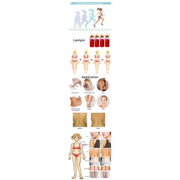 Loss Fat Body Slimming Lipolysis Injection Lipolytic Solution For Fat Dissolving