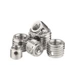 SS303 SS302 Customized M5 Self Tapping Thread Insert For Wood