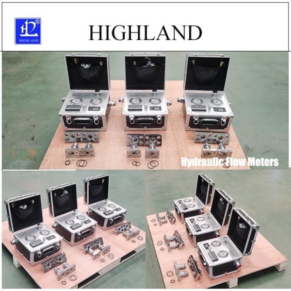 Buy HIGHLAND Hydraulic Tester Security Testing Hydraulic Flow Rate With Data Display at wholesale prices