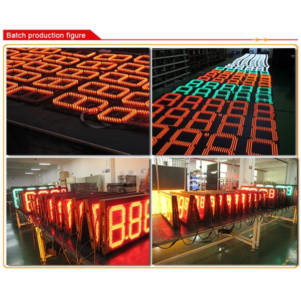 7 Segment Display Board Module Panel Numeric Board For Gas Stations Display Epistar Chip