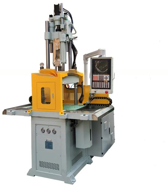 Buy 85T PC Plastic Injection Moulding Machine Slide Table VERTICAL Style at wholesale prices