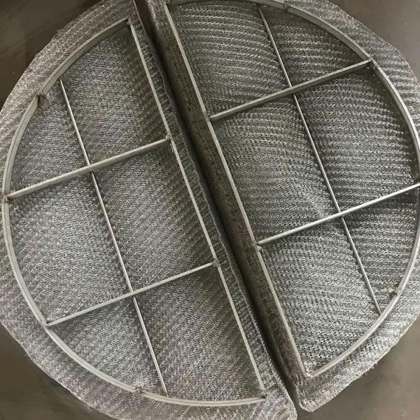 Customized High Performance Stainless Steel Wire Mesh Mist Eliminator Demister Pad