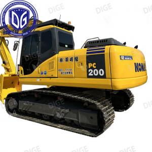 China PC200-7 Used Komatsu Excavator 97% New Used Crawler Excavator 20 Ton on sale