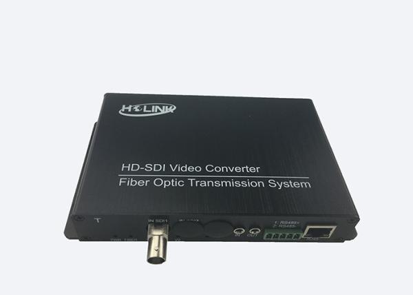 Buy 5VDC power4 channels HD SDI to Fiber Converter 1.485Gb / s Data rate optical fiber transmitter at wholesale prices