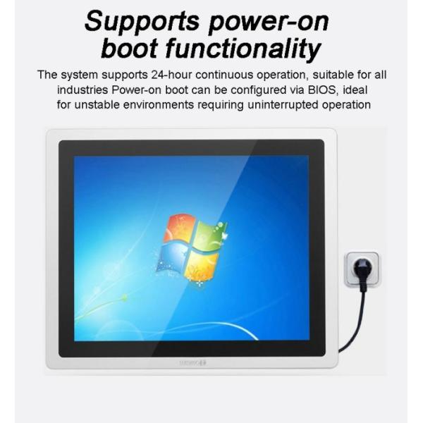 ZXTLCD Industrial High-Definition LCD Screen 21.5 Inch Capacitive Touch Screen All-in-One Embedded Computer Waterproof PC