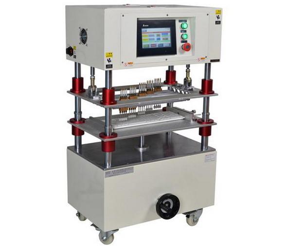 Touch Screen PLC Program Vertical Lifting Keystroke Life Test Machine for