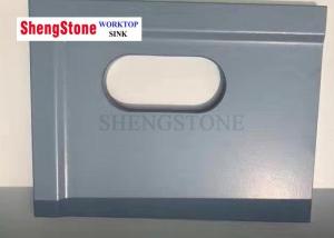 China Durable Ceramic Countertop Slab / Worktop , Grey Solid Ceramic Countertop on sale