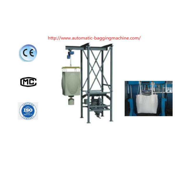 BULB Big Bag Discharge Machine Heavy Duty Bulk Bag Unloader / Bulk Bag Discharger