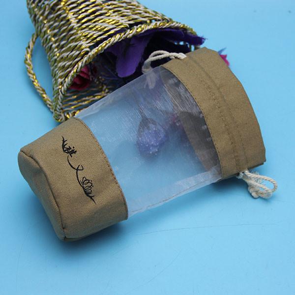 Dry Flowers Packing Organza Window Jute Lavender Pouch