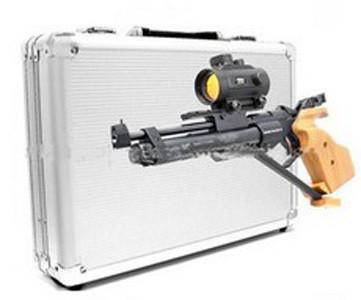 Buy Custom Made Hard Aluminium Gun Storage Case With Foam Insert KL-GDR186 at wholesale prices
