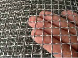 Quality 65 Manganese Steel Hooked Crimped Wire Cloth Stone Crusher Vibrating Screen Mesh for sale