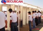 SECUSCAN Walk Through Metal Detector With remote controller for detect gun