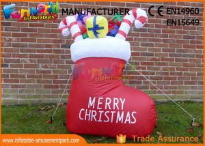 Quality Boot or Snowman Inflatable Christmas Decorations with 1 Year Warranty for sale