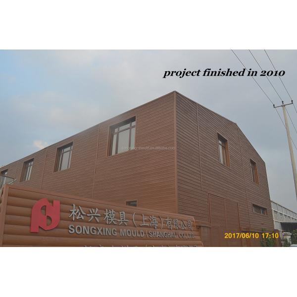 Co-extrusion Technology Outdoor Composite PVC Wall Siding for Cladding and Siding