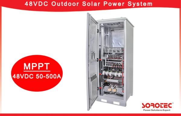 Buy Modular 48V DC Power Supply , Hybrid off grid solar power system For Traffic Lights,Remote Monitoring System Interface at wholesale prices