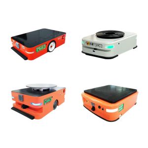 China Autonomous Automatic Guided Vehicles 200kg Load Capacity Agv Piggyback Robot on sale