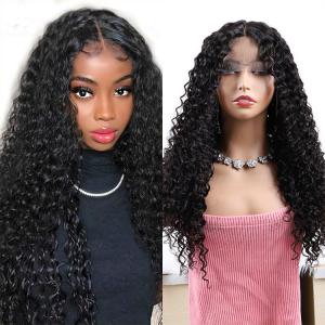 Quality T Part Curly Lace Front Wigs Human Hair Wigs for sale