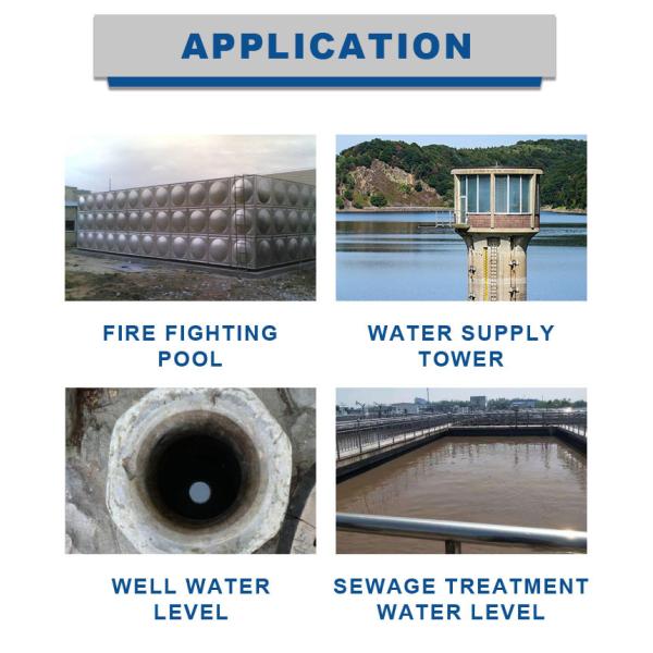 4-20ma Water Tank Level Sensor Stainless Steel With RS485