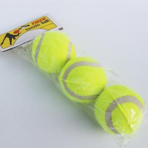 China Pet Toys Tennis Micro Elastic Secondary Ball Dog Throwing Interactive Dog Training Ball Hard Rubber Dog Ball on sale