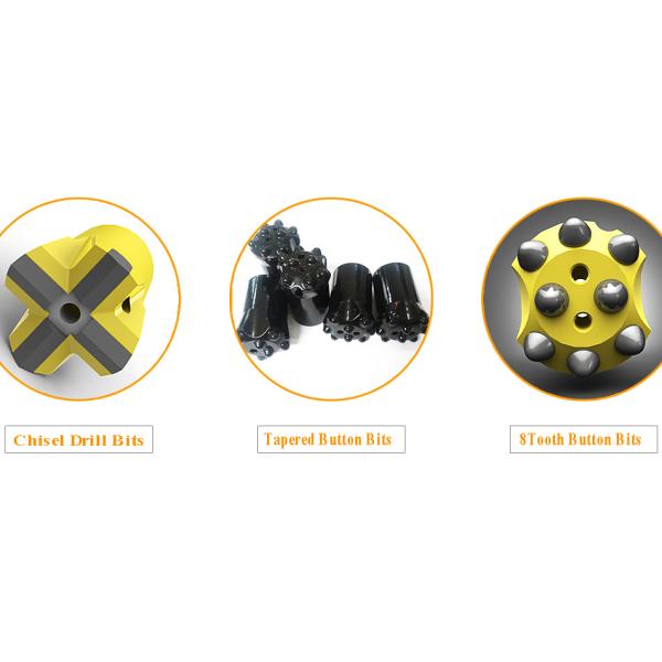 Tungsten Carbide Mining H22 Tapered Button Bits