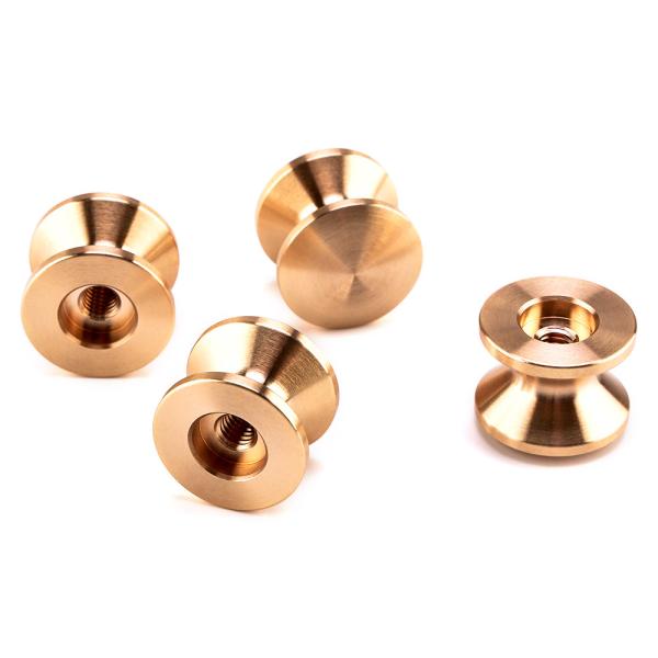 Brass Precision Machined Parts for Custom CNC Turning Services with 0.01mm Torlerance and Customized Options