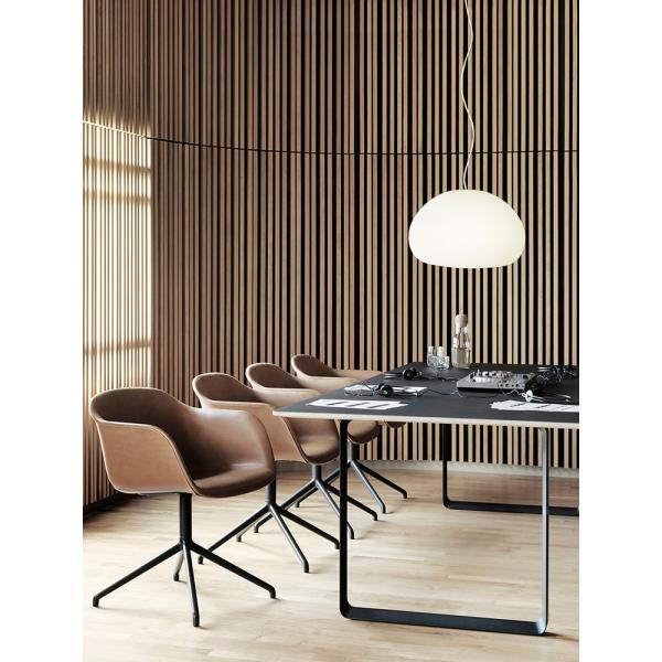 Nordic lamps lanterns Denmark restaurant modern minimalist lamp fluid glass pendant lamp(WH-GP-115)