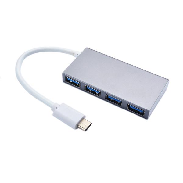 Buy 10 CM PC Computer 4 Port Superspeed Powered USB C Hub at wholesale prices