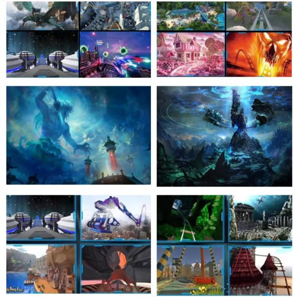 Dreamland 9D VR 360 Simulator For Indoor VR Theme Park