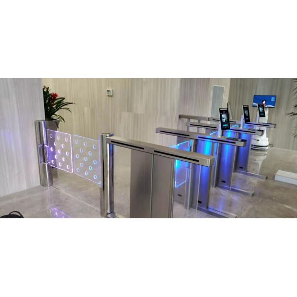 SUS304 Facial Recognition Access Control Turnstile Gate