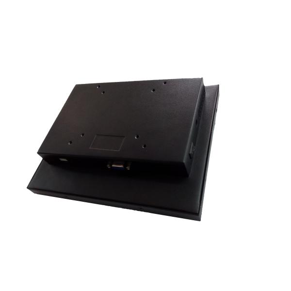8'' Sunlight Readable PCAP Touch Monitor Industrial Grade 1024×600 With Chassis Design