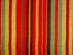 Tear - Resistant Printed Cotton Canvas With Multi Coloured Stripe