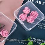 Mixed Sizes Rectangular Empty Mini Clear Plastic Organizer Storage Box