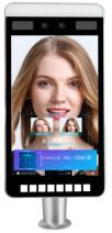 Buy Fever Sensor 8" IPS LCD Screen 10W Face Recognition Temperature Measurement at wholesale prices