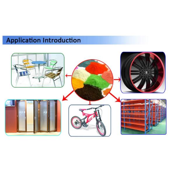 SGS Approval Cast Iron Powder Coating , Metallic Thermoset Coloured Powder Paint