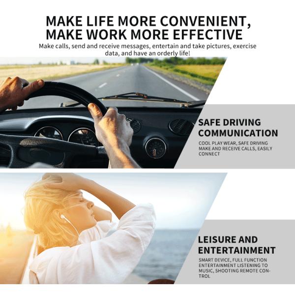 BLE Device W6 Smart Bracelet 1.69 IPS Smart Watch Remote App For Apple