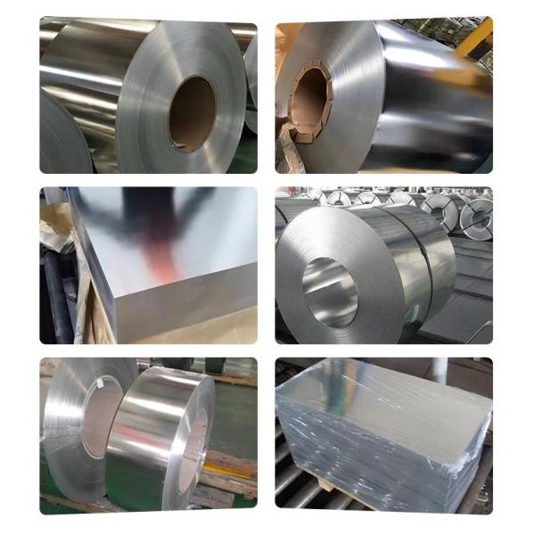 Type Tinplate Sheet Coil MR SPCC Tin Coated Sheet SPTE T3 T4