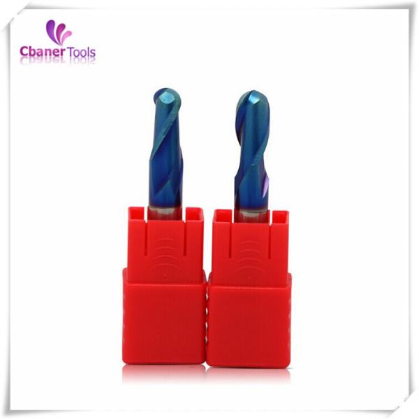 Buy HRC65 Blue Nano Coating End Mill for hardened metal at wholesale prices