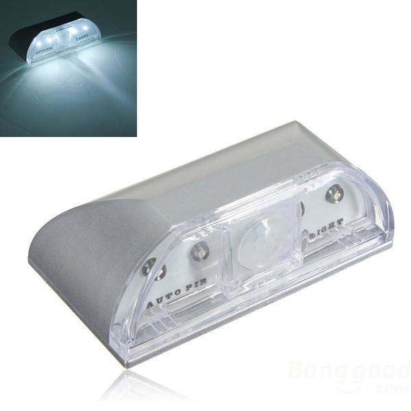 Buy Auto PIR Sensor Infrared Wireless IR Motion Detector 4 LED Keyhole Light lamp at wholesale prices