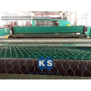 Quality Automatic Double Twist Hexagonal Wire Mesh Machine PLC Control System for sale