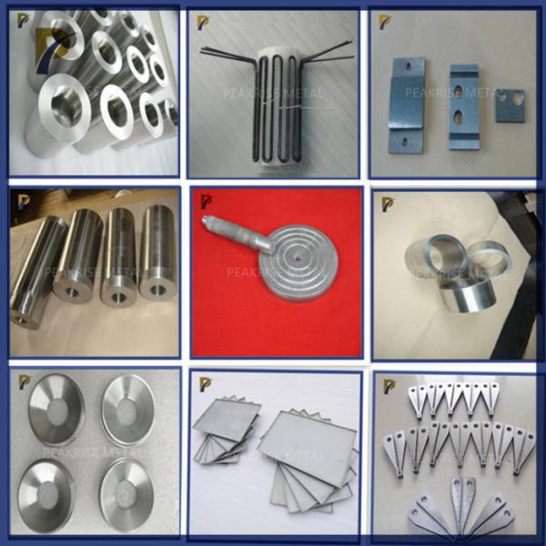 Custom Shaped TZM Molybdenum Alloy Process Machined Parts