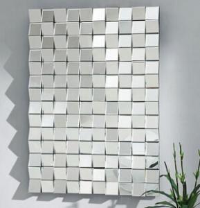 Quality Hanging Framless 3D Wall Mirror For Home Decorative Beveled Edge 80 * 120cm for sale