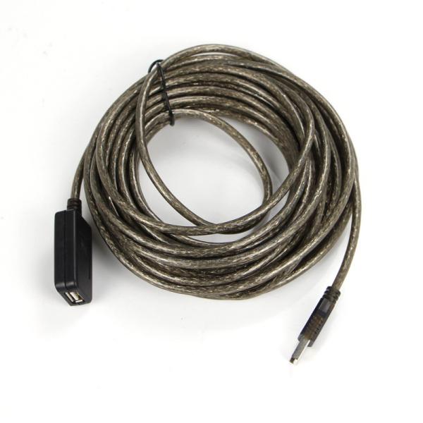 Buy 10 Meters USB Extension Wire Cable Quality 32.8FT USB2.0 Adapter Enlarge Signal For Laptop at wholesale prices