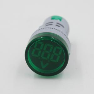 Quality Signal Warning LED Indicator Lamp With Digital AC Voltmeter for sale