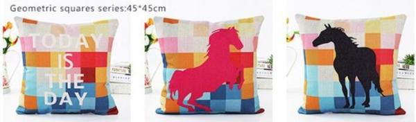 Custom Modern Style Printed Geometric Sublimation Cushion Covers Home Decor Pillow Cover,wholesale design african print