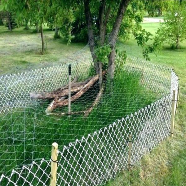 Decorative Garden Door 4.8mm Chain Link Mesh Roll